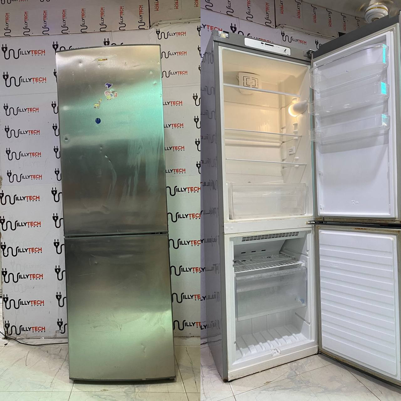 Samsung Energy Saver 300L Double Door Top Fridge & Down Freezer Refrigerator