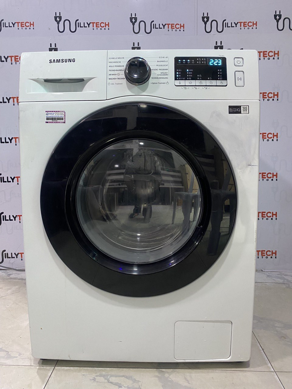 Samsung  Digital Inverter 8/6kg Auto Wash & Dry  Machine