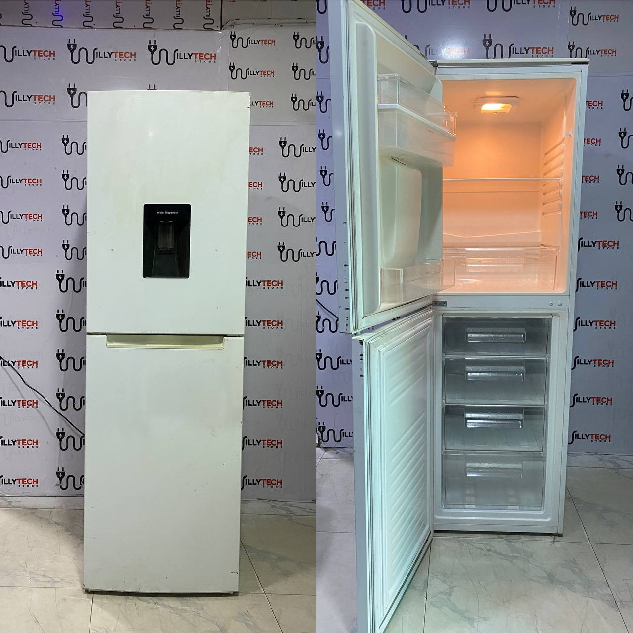 Samsung Inverter 350l Double Door Rerigerator + Water Dispenser