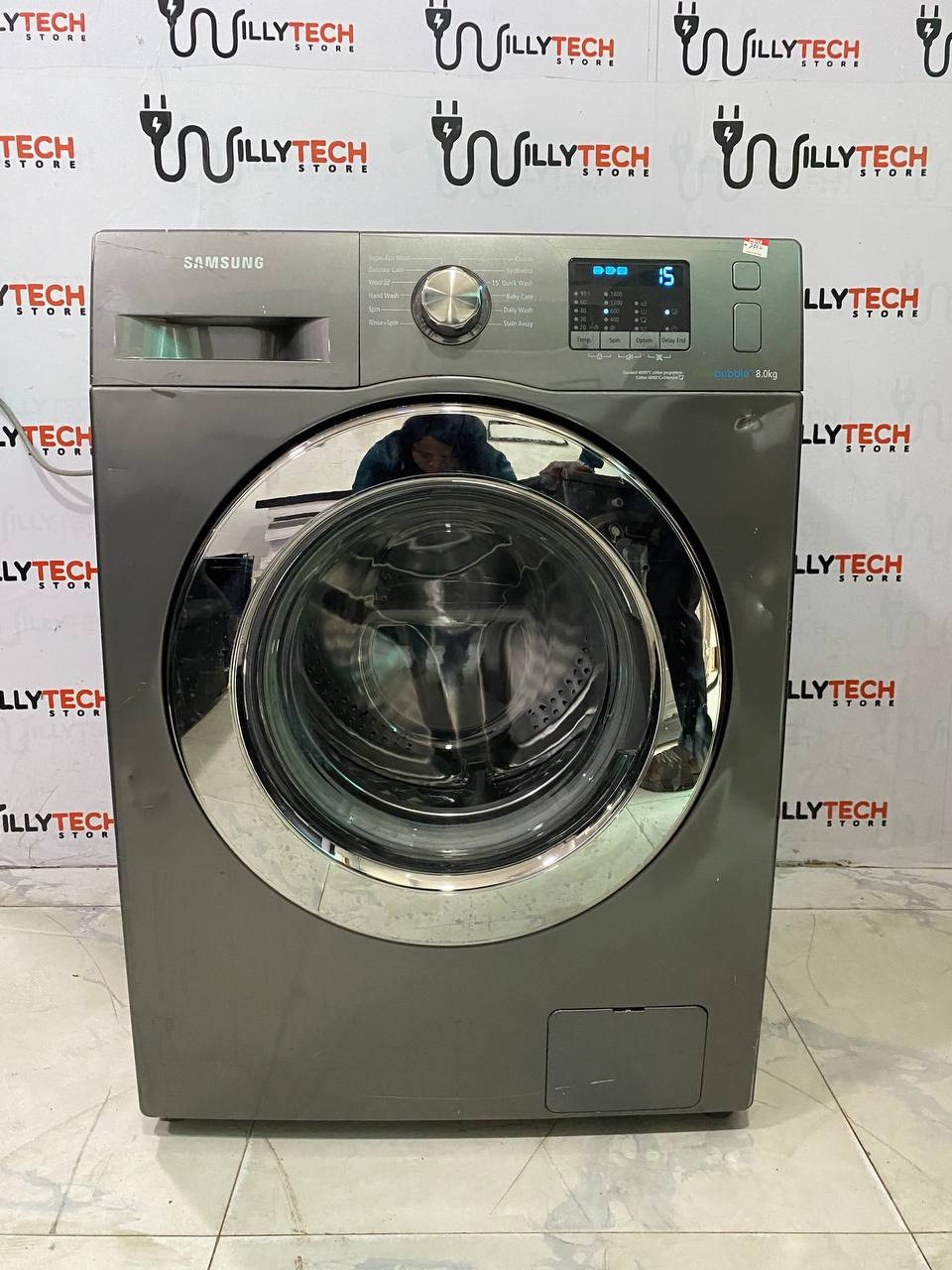 Samsung Ecobubble 8kg Wash and Spin Machine