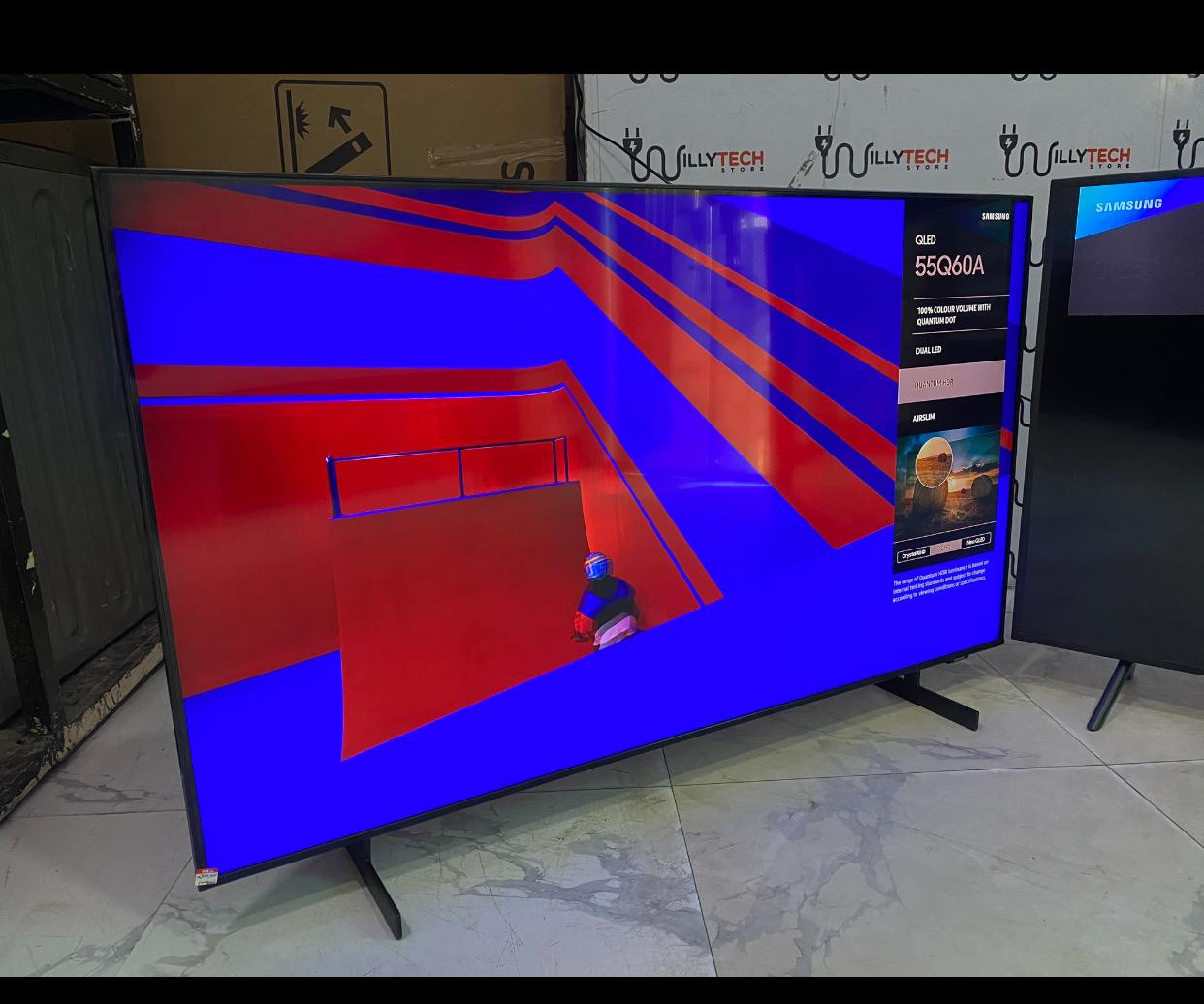 Samsung 55'' Smart Hub QLED 4K HDR TV (2021/22)