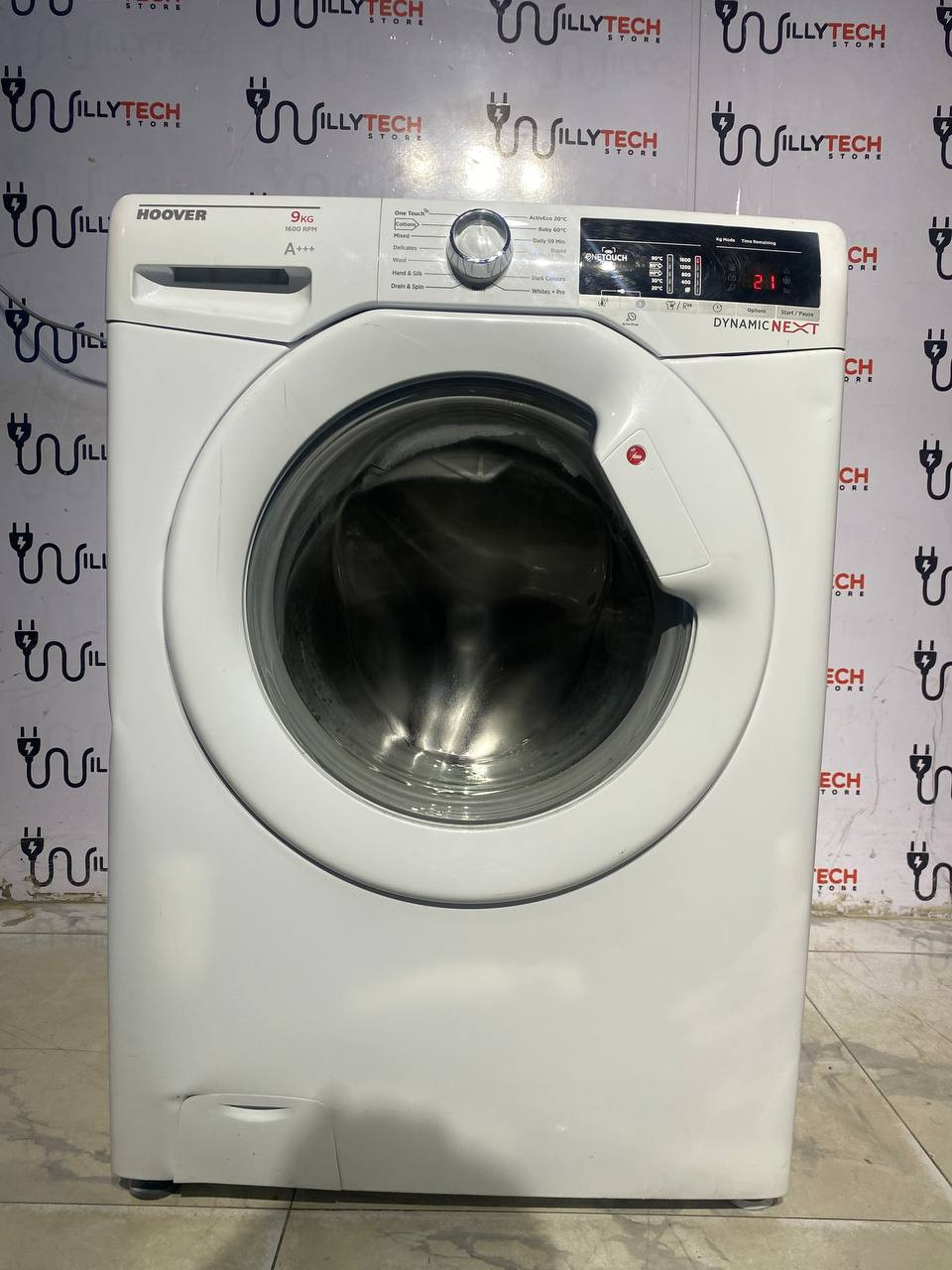 Hoover 9kg Auto Wash and Spin Washing machine