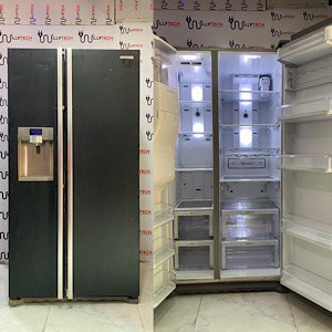 Samsung Inverter 650l Side By Side Double Door Refrigerator + Cold Water Dispenser & Ice Maker