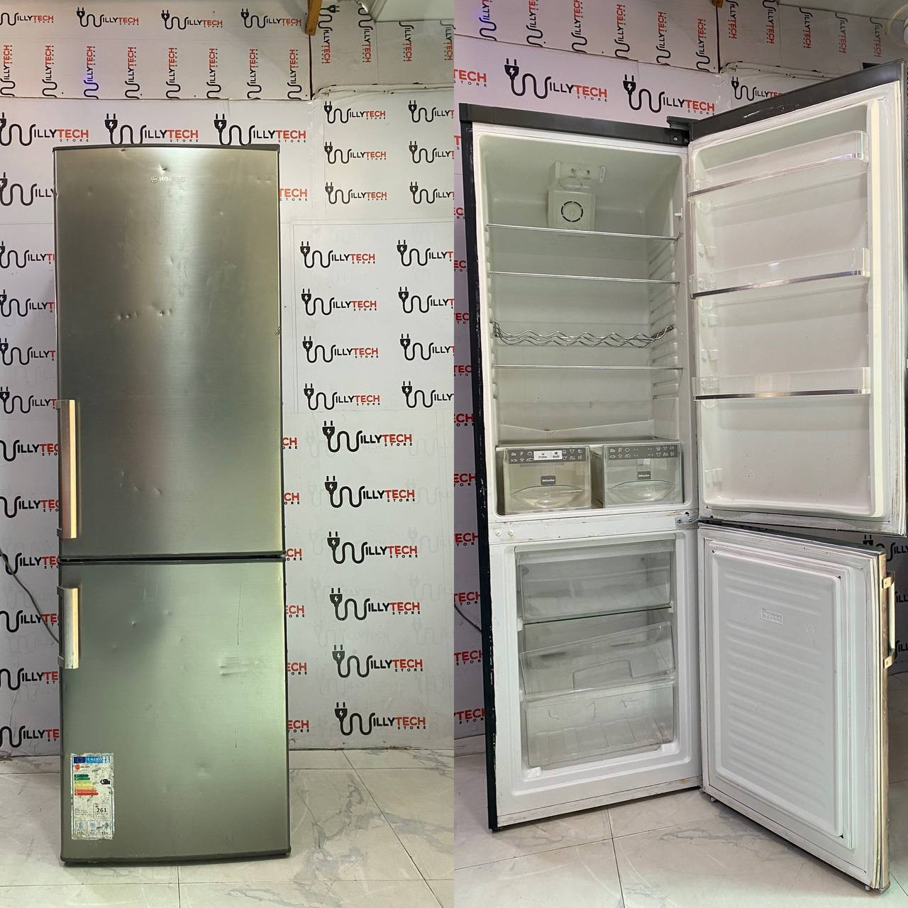 Hoover Energy Saver  300L Double Door Refrigerator