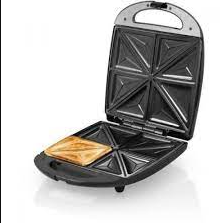 Electric 4 Slice Bread Toaster / Sandwich Maker